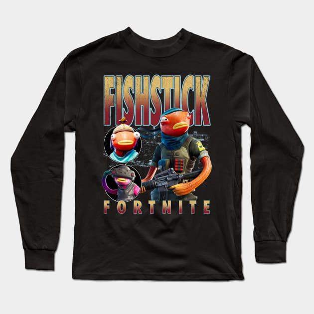 Fishstick Bootlegger Long Sleeve T-Shirt by Bootlegger